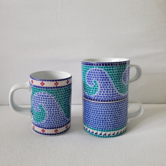 Dansk Other - DANSK INTERNATIONAL DESIGN Mosaic Dinnerware Wave Set 3pc Set Elegant Dining